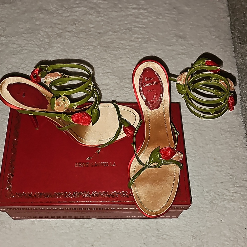 Rene Cao alla Rose heels size 37